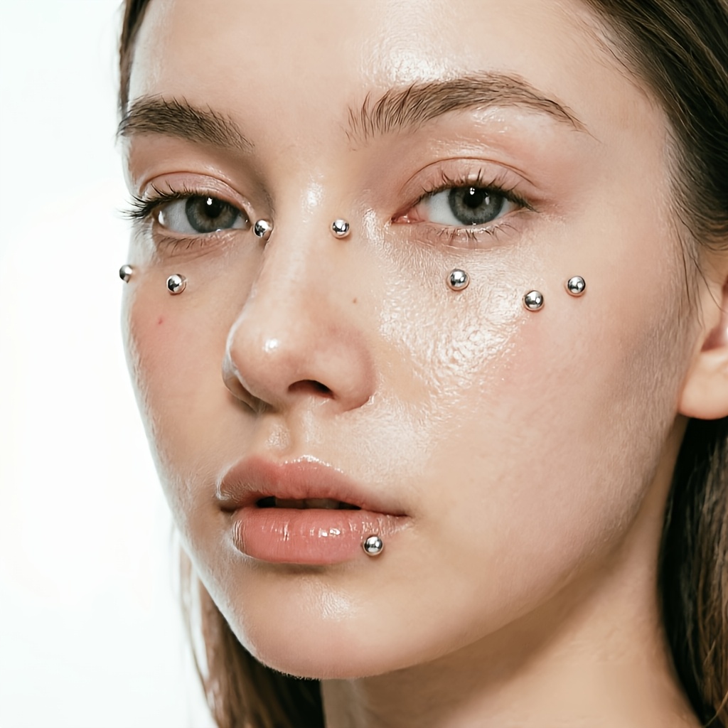 4pcs Set of Piercing-Free Self - огляд і ціна Body Jewelry And Piercing